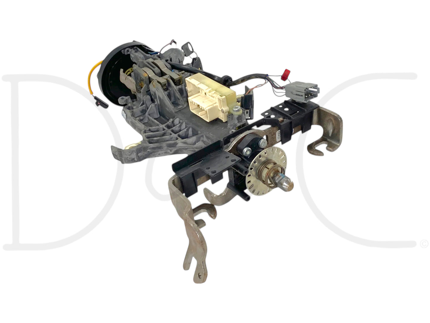 05-07 Ford F250 F350 Tilt Steering Column Auto Trans W/ Key & Clockspring OE