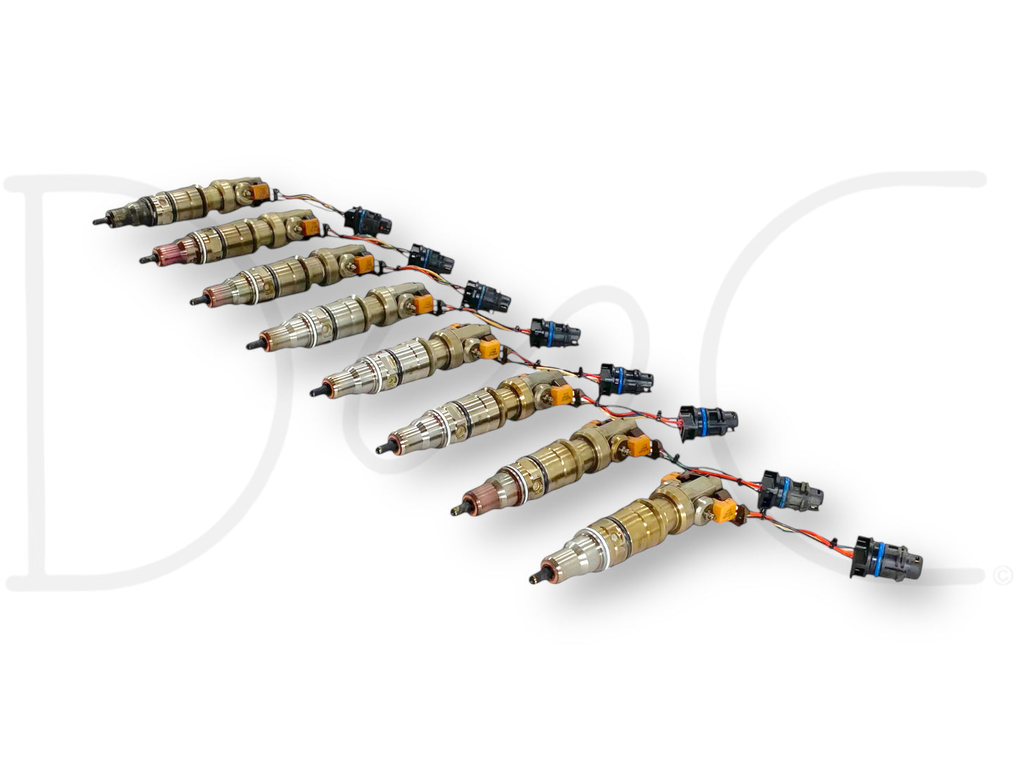 03-07 Ford F250 F350 6.0 6.0L Diesel Fuel Injector Set (8) Injectors *Cores*