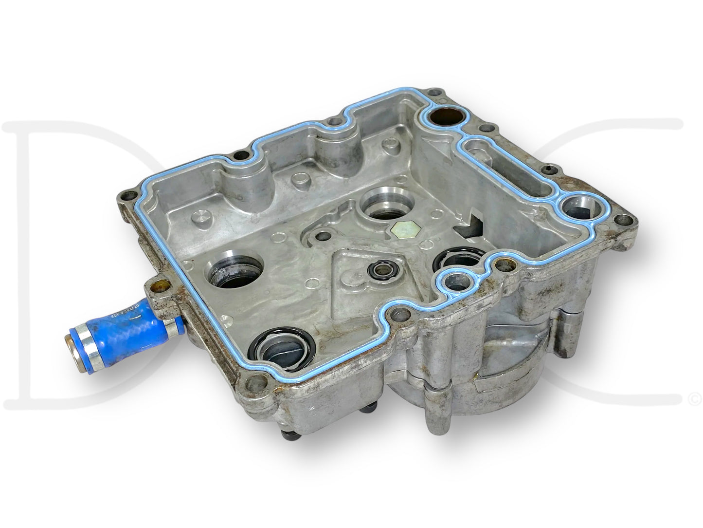 05-07 Ford F250 F350 6.0 6.0L Diesel Oil Cooler Housing Cover Assembly OE