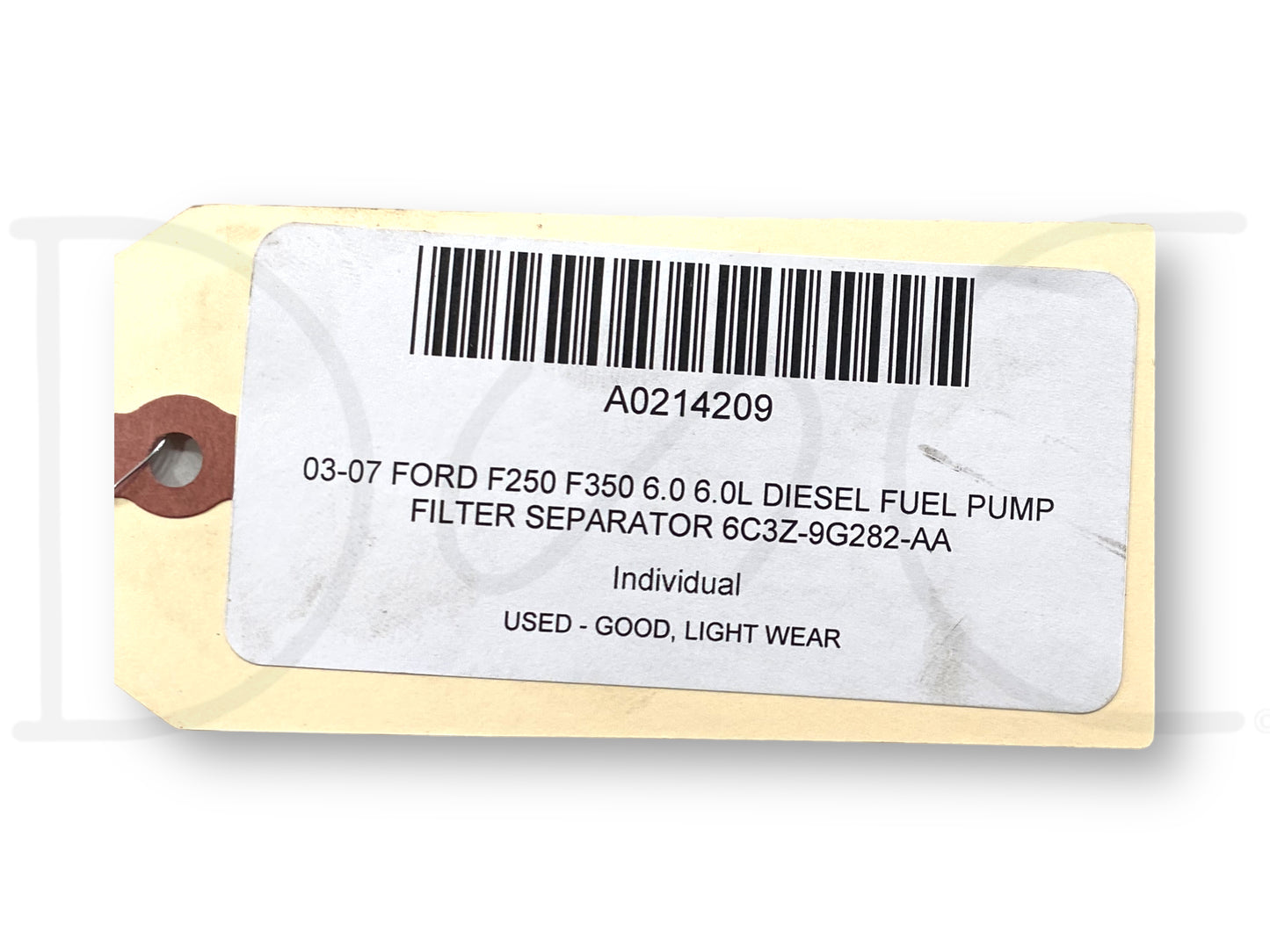 03-07 Ford F250 F350 6.0 6.0L Diesel Fuel Pump Filter Separator 6C3Z-9G282-Aa