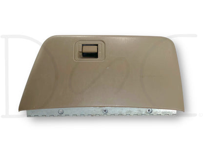 99-02 Ford F250 F350 Dash Glove Box Storage Bin Compartment Tan OE