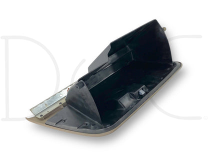 99-02 Ford F250 F350 Dash Glove Box Storage Bin Compartment Tan OE