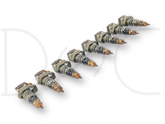 99-02 Ford F250 F350 7.3 7.3L Diesel AD Injector Set Injectors Ad1831551C1