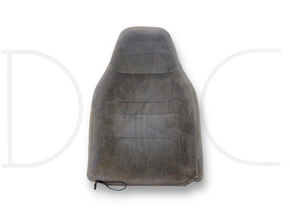 92-97 Ford F250 F350 LH Left Driver Seat Back Upper Cushion Opal Gray 40/20/40