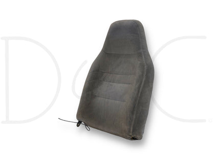 92-97 Ford F250 F350 LH Left Driver Seat Back Upper Cushion Opal Gray 40/20/40