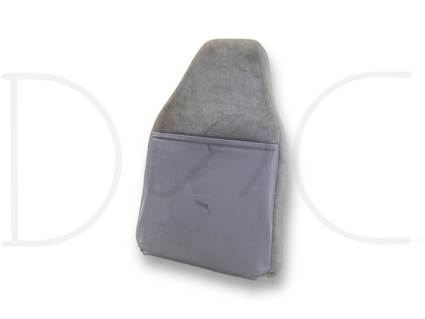 92-97 Ford F250 F350 RH Right Passenger Seat Back Upper Cushion Gray 40/20/40