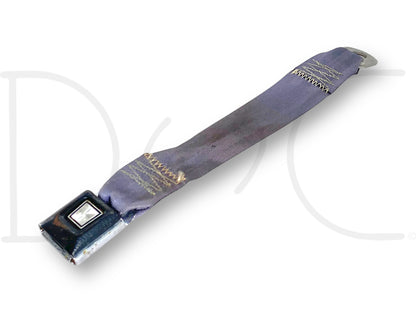 92-97 Ford F250 F350 Center Rear Seat Belt Seatbelt Latch Buckle Opal Gray OE