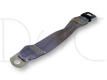 92-97 Ford F250 F350 Center Rear Seat Belt Seatbelt Latch Buckle Opal Gray OE