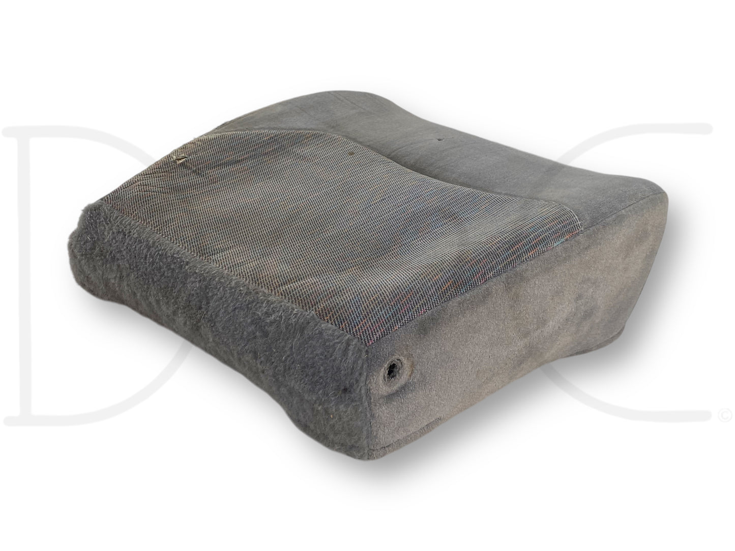 92-97 Ford F250 F350 LH Left Driver Seat Bottom Cushion 40/20/40 Opal Gray