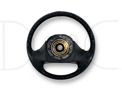 92-97 Ford F250 F350 Steering Wheel OE Black F2Ta-3F563-Fcw *Blem*