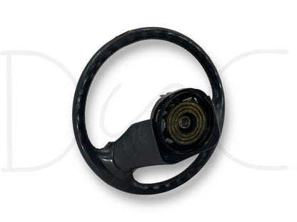 92-97 Ford F250 F350 Steering Wheel OE Black F2Ta-3F563-Fcw *Blem*