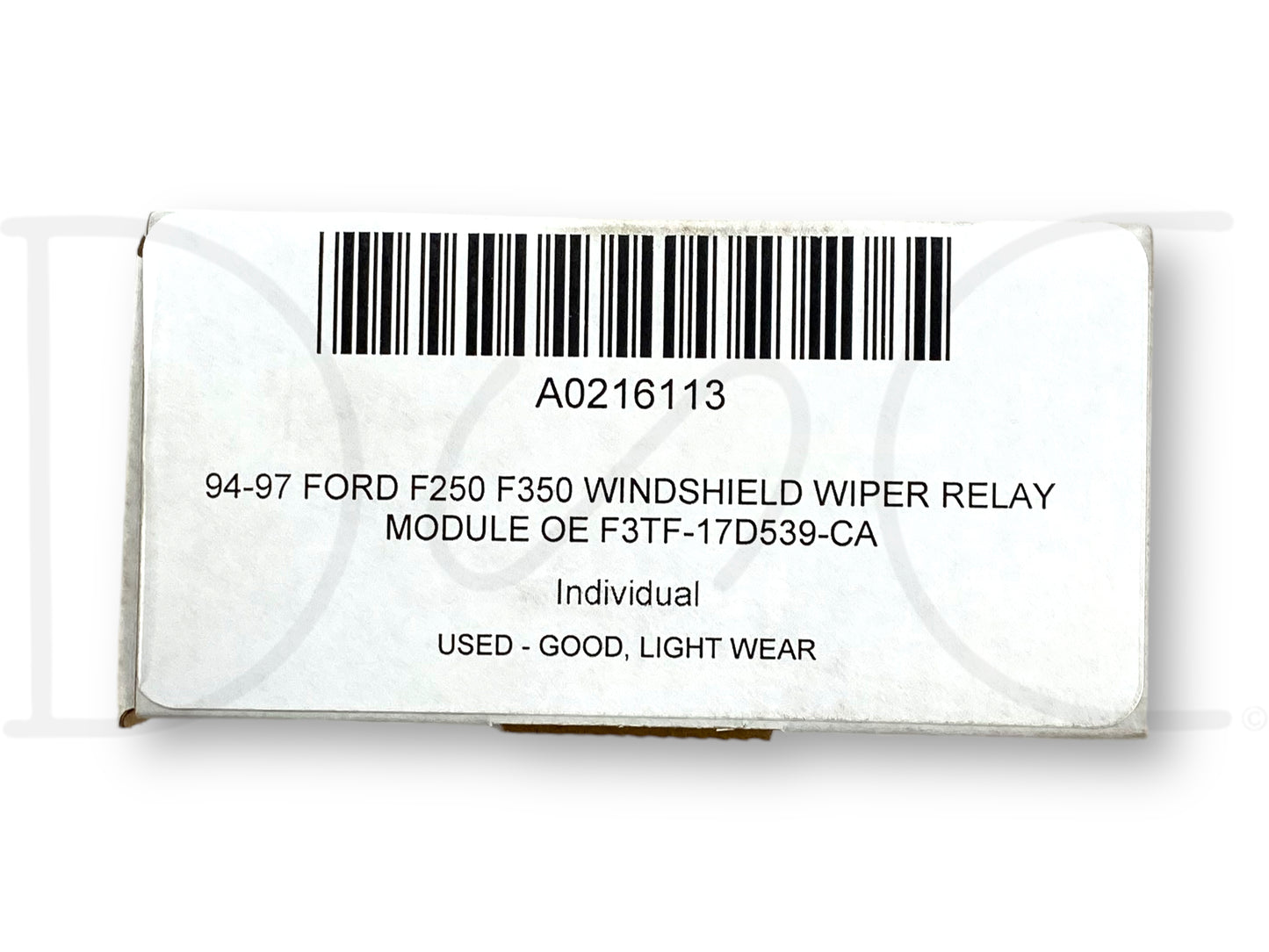 94-97 Ford F250 F350 Windshield Wiper Relay Module OE F3Tf-17D539-Ca