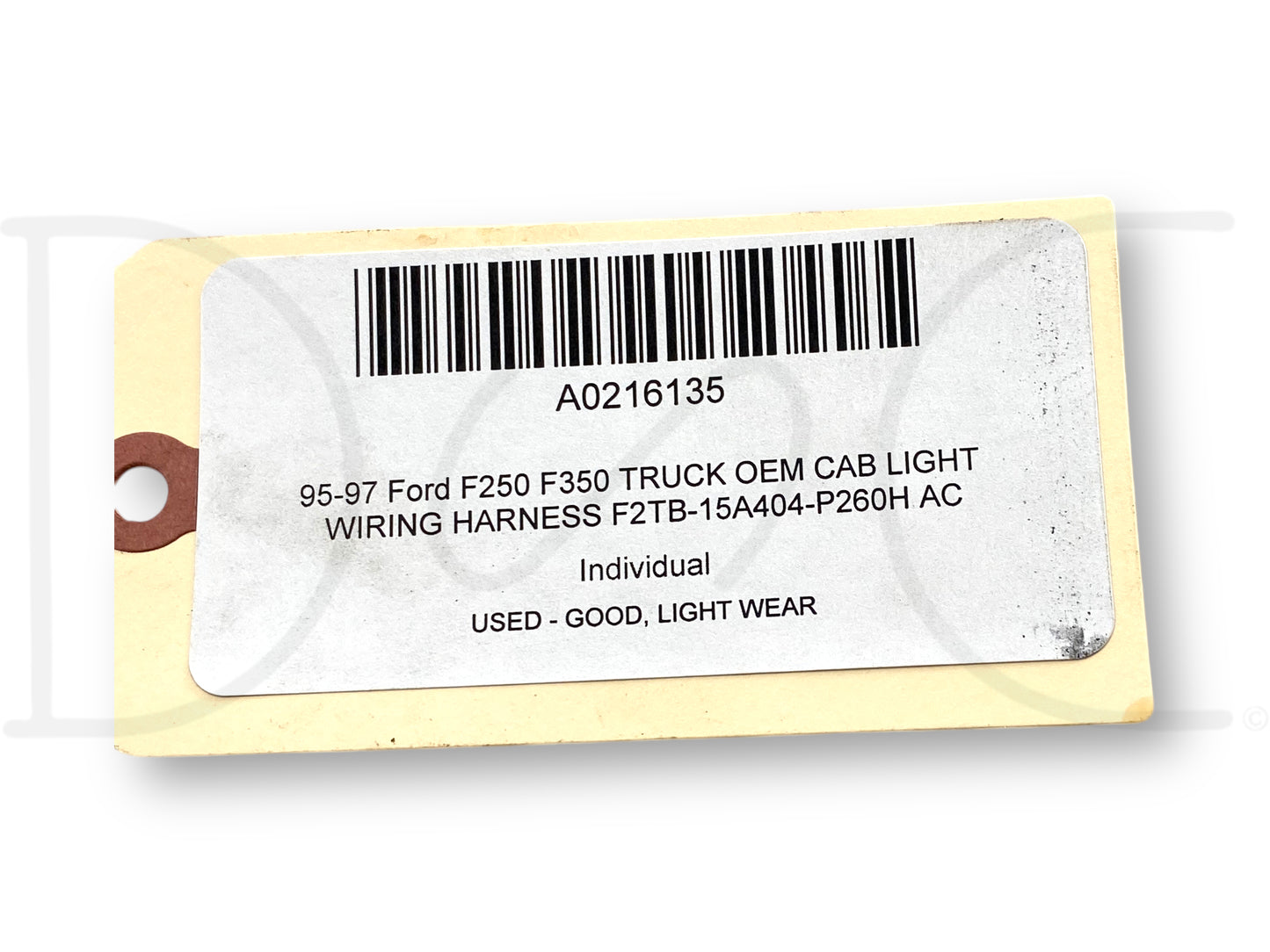 95-97 Ford F250 F350 Truck OEM Cab Light Wiring Harness F2Tb-15A404-P260H Ac