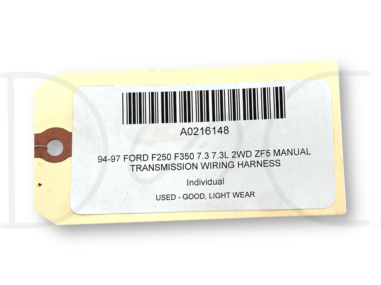 94-97 Ford F250 F350 7.3 7.3L 2WD ZF5 Manual Transmission Wiring Harness