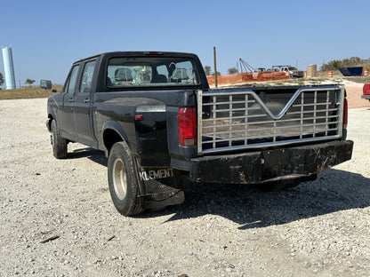 92-97 Ford F250 F350 Louvered 5Th Wheel Tailgate Chrome