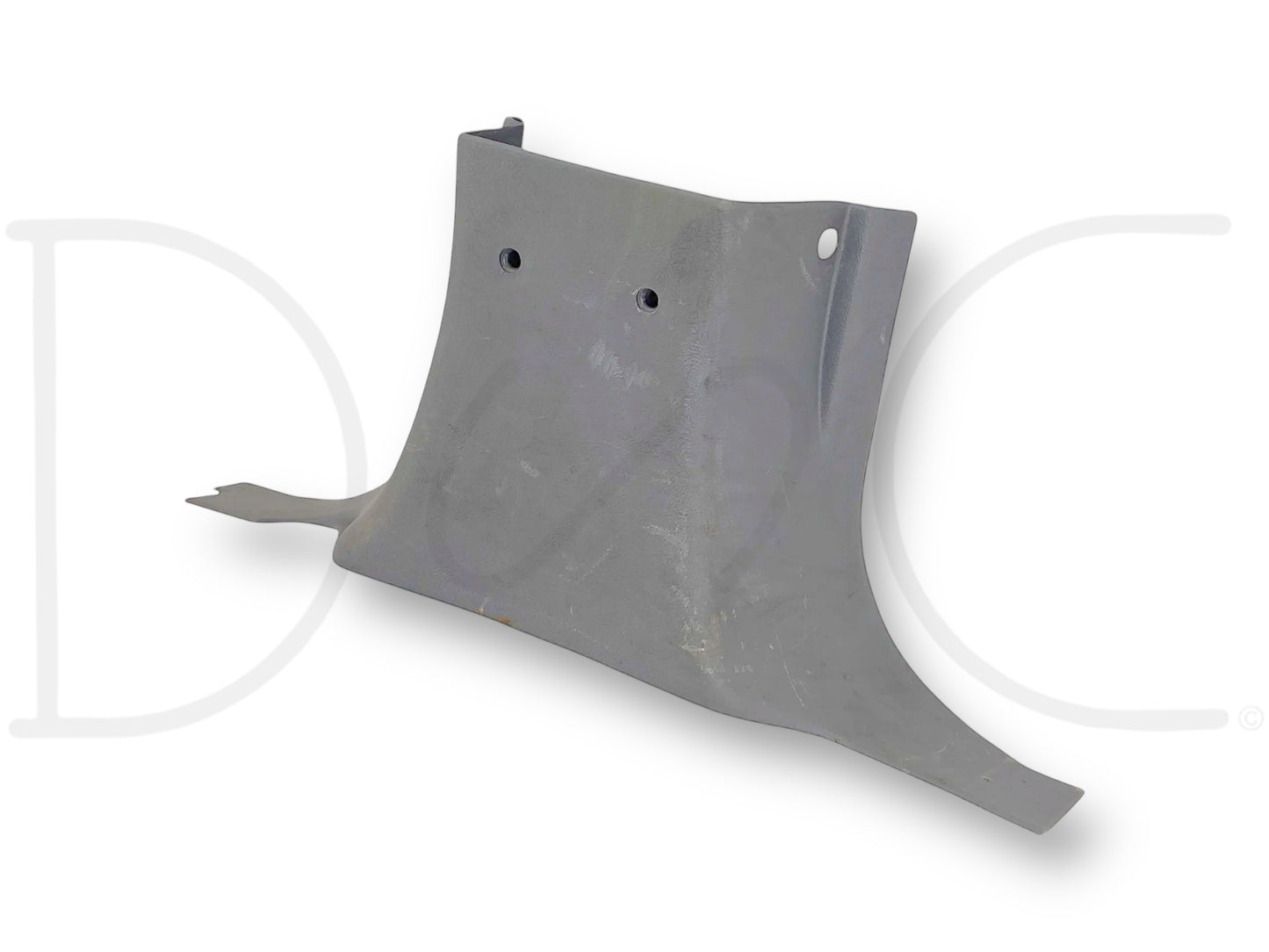 94-97 Ford F250 F350 RH Right Lower B Pillar Trim Kick Panel Gray OE