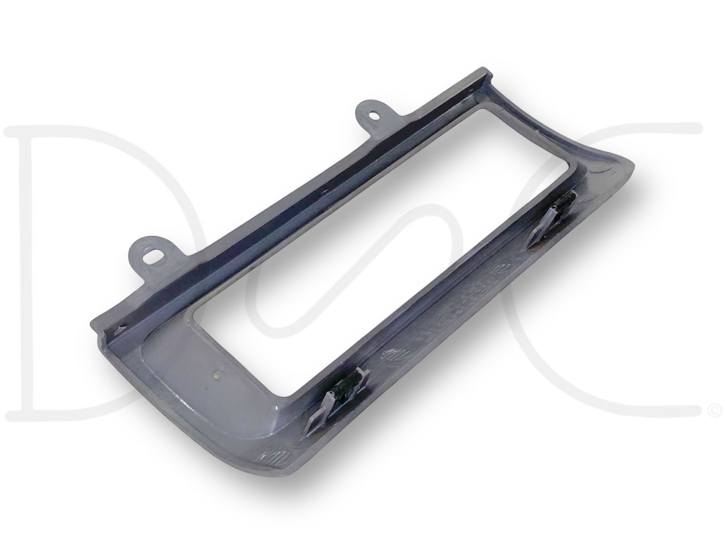 92-97 Ford F250 F350 Climate Control Dash Bezel Surround Trim Panel Opal Gray OE