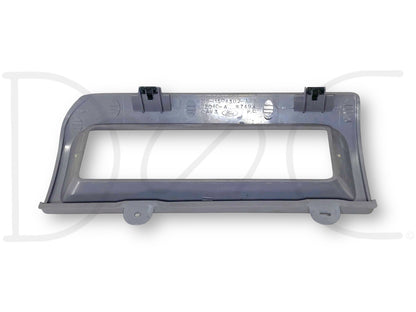 92-97 Ford F250 F350 Climate Control Dash Bezel Surround Trim Panel Opal Gray OE