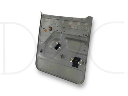 94-97 Ford F250 F350 LH Left Driver Rear Door Panel Power Opal Gray OE