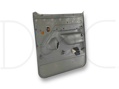 94-97 Ford F250 F350 LH Left Driver Rear Door Panel Power Opal Gray OE