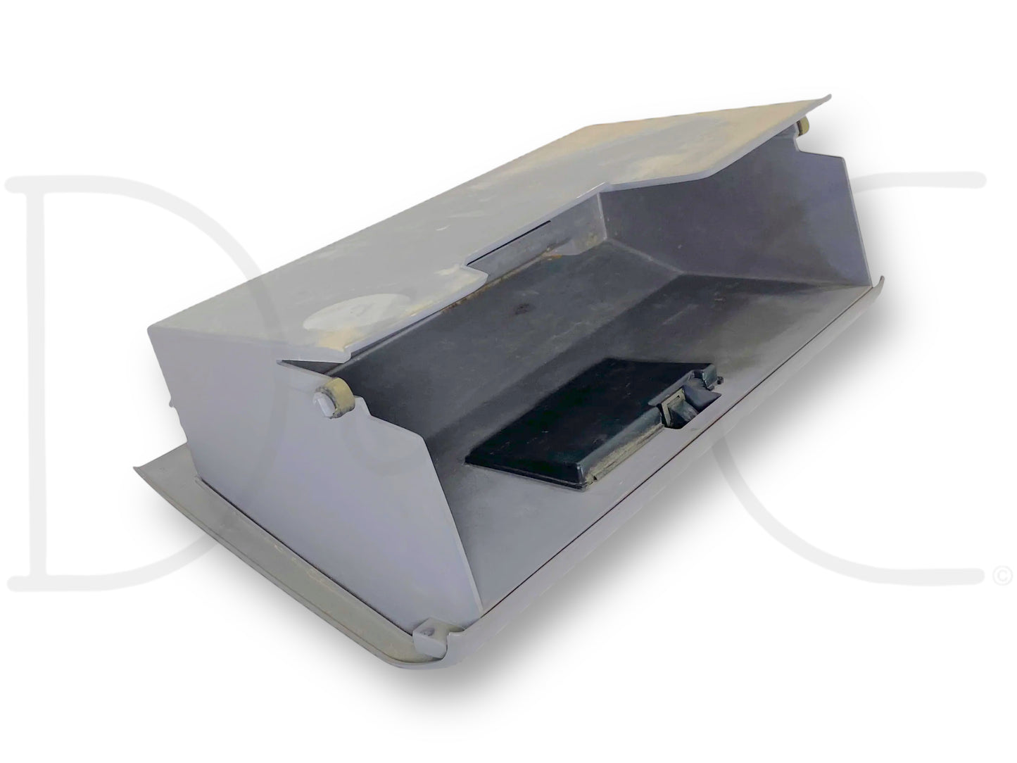 94-97 Ford F250 F350 Dash Glove Box Storage Bin Compartment Opal Gray OE