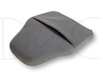 92-97 Ford F250 F350 LH Left Driver Seat Back Upper Cushion Opal Gray 40/20/40