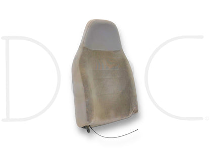 92-97 Ford F250 F350 LH Left Driver Seat Back Upper Cushion Opal Gray 40/20/40