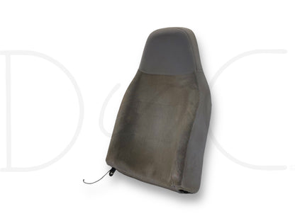 92-97 Ford F250 F350 LH Left Driver Seat Back Upper Cushion Opal Gray 40/20/40