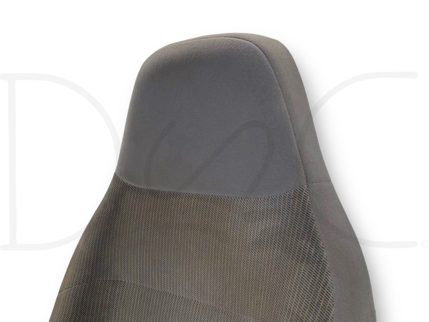 92-97 Ford F250 F350 LH Left Driver Seat Back Upper Cushion Opal Gray 40/20/40