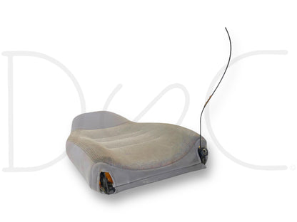 92-97 Ford F250 F350 RH Right Passenger Seat Back Upper Cushion Gray 40/20/40