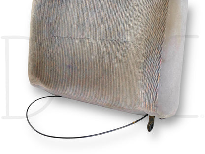 92-97 Ford F250 F350 RH Right Passenger Seat Back Upper Cushion Gray 40/20/40