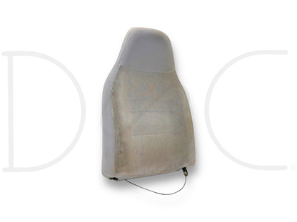 92-97 Ford F250 F350 RH Right Passenger Seat Back Upper Cushion Gray 40/20/40