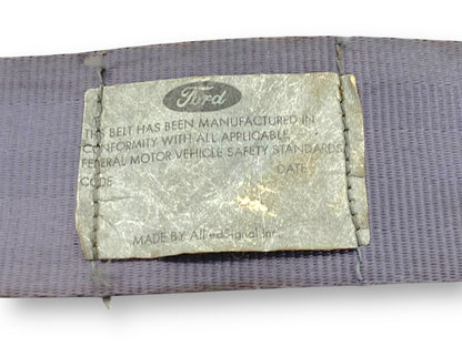 92-97 Ford F250 F350 RH Right Passenger Front Seat Belt Seatbelt Opal Gray OE