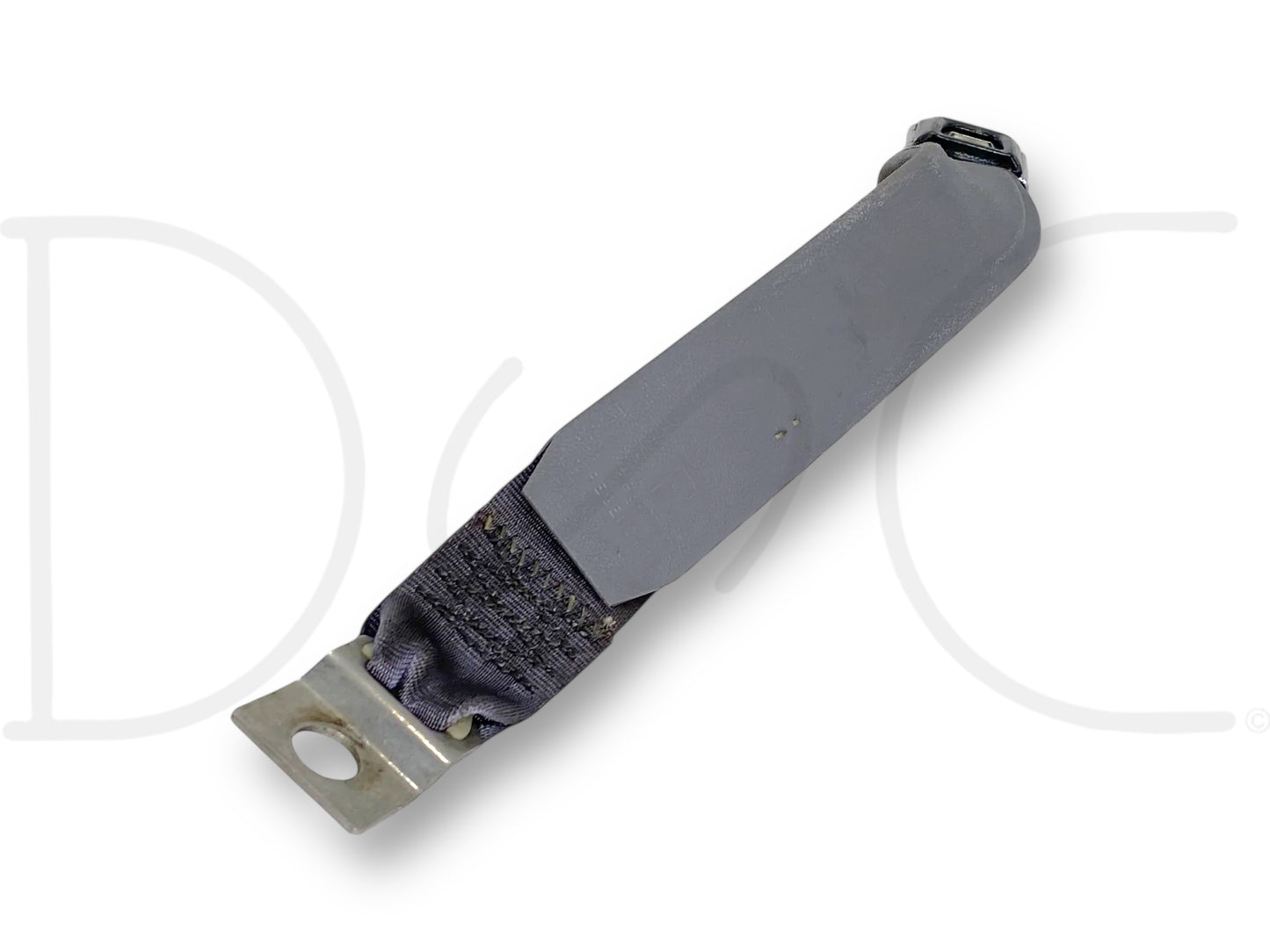 92-97 Ford F250 F350 RH Right Rear Seat Belt Seatbelt Latch Buckle Opal Gray OE