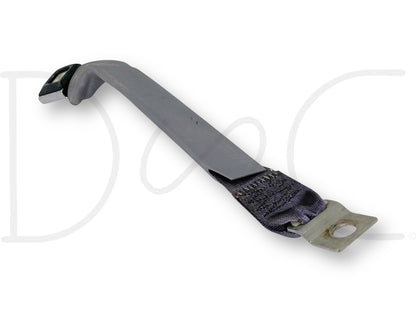 92-97 Ford F250 F350 RH Right Rear Seat Belt Seatbelt Latch Buckle Opal Gray OE