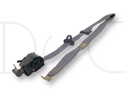 92-97 Ford F250 F350 Crew Cab LH Left Driver Rear Seat Belt Seatbelt Gray OE