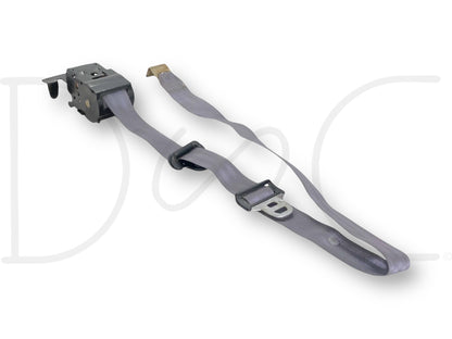 92-97 Ford F250 F350 Crew Cab LH Left Driver Rear Seat Belt Seatbelt Gray OE