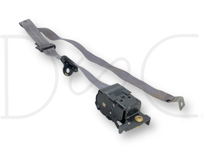 92-97 Ford F250 F350 Crew Cab RH Right Passenger Rear Seat Belt Seatbelt Gray