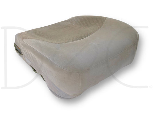 92-97 Ford F250 F350 RH Right Passenger Front Seat Bottom Cushion Opal Gray