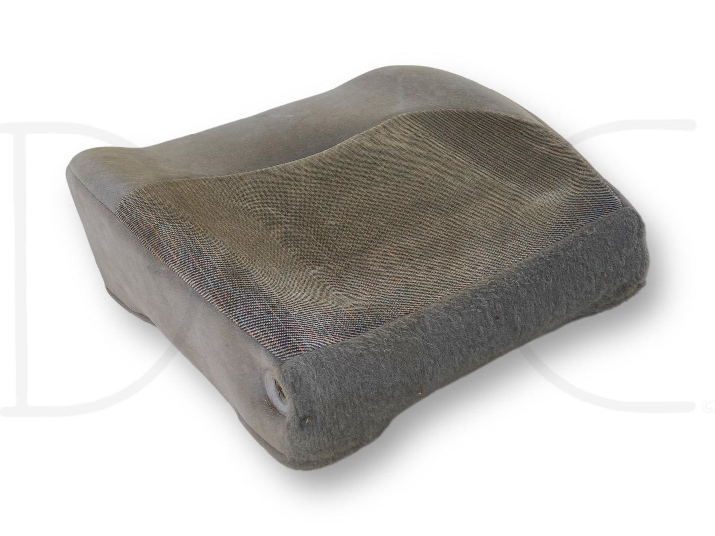 92-97 Ford F250 F350 RH Right Passenger Front Seat Bottom Cushion Opal Gray