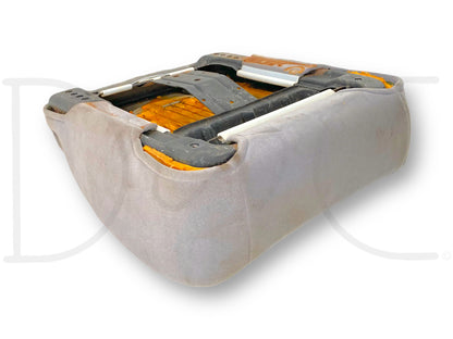 92-97 Ford F250 F350 RH Right Passenger Front Seat Bottom Cushion Opal Gray