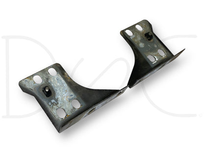 92-97 Ford F250 F350 Fender To Core Support Brackets OE Corner Bracket Set