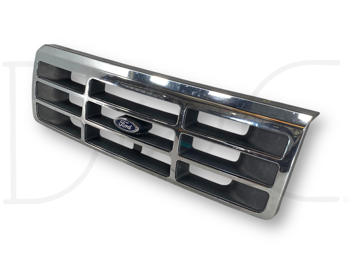 92-97 Ford F250 F350 Front Grill Chrome Grille OEM F2Tb-8200