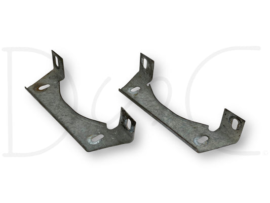 92-97 Ford F250 F350 Header Panel To Core Support Bracket Set OE Brackets