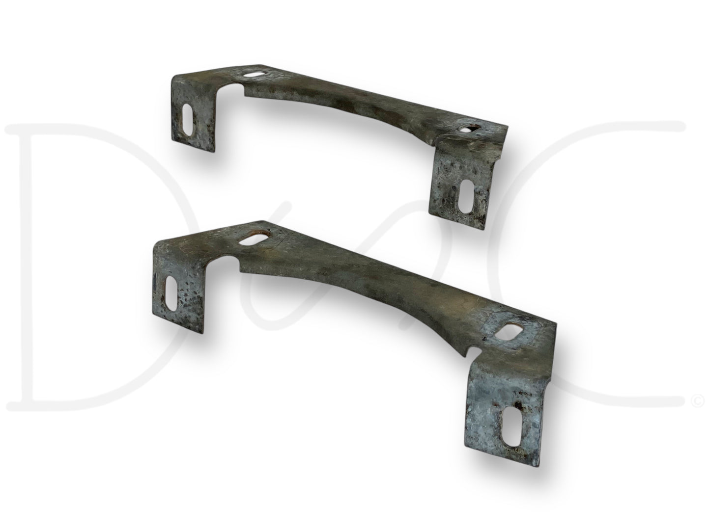 92-97 Ford F250 F350 Header Panel To Core Support Bracket Set OE Brackets