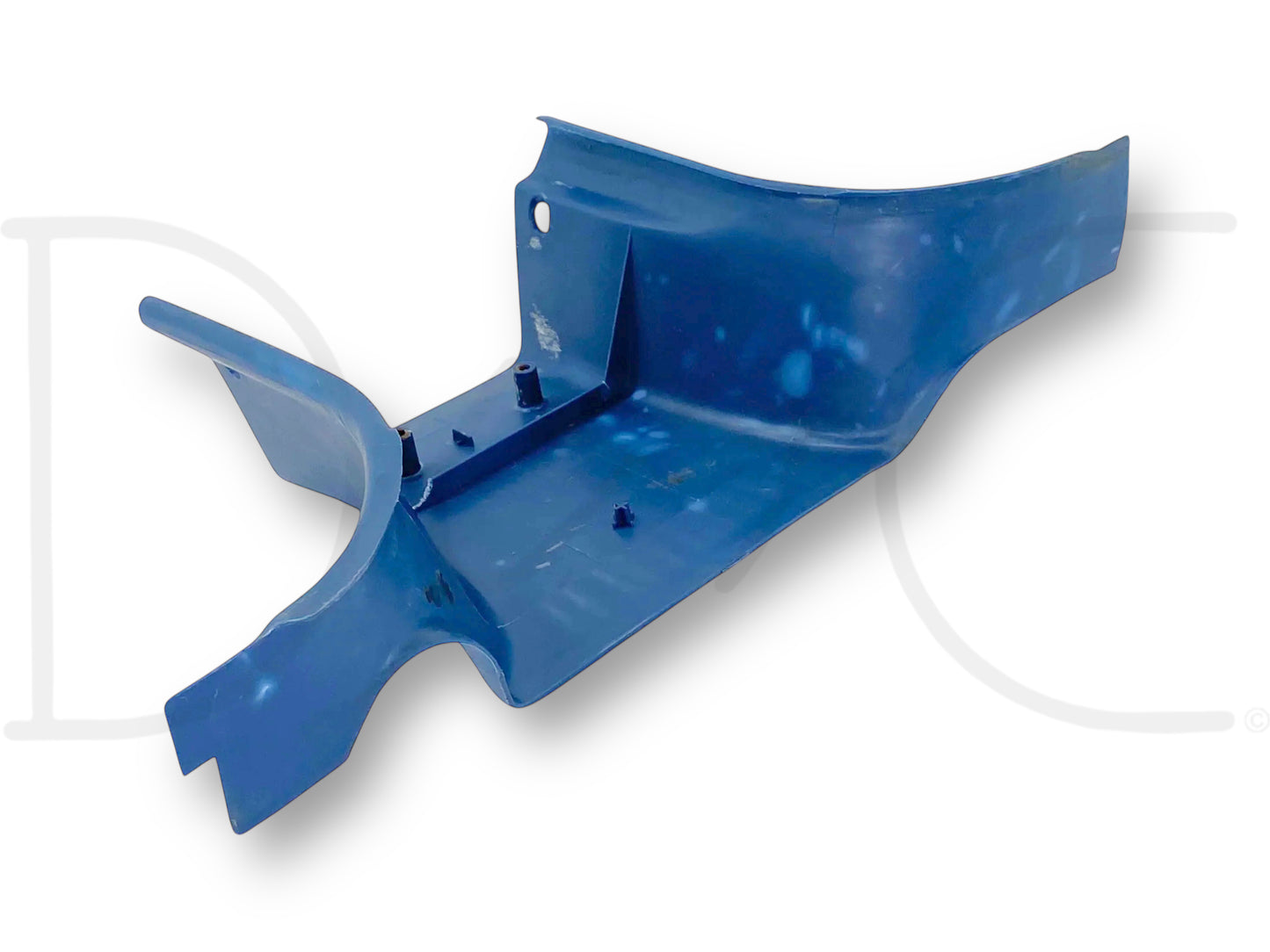 94-97 Ford F250 F350 RH Right Lower B Pillar Trim Kick Panel Blue OE