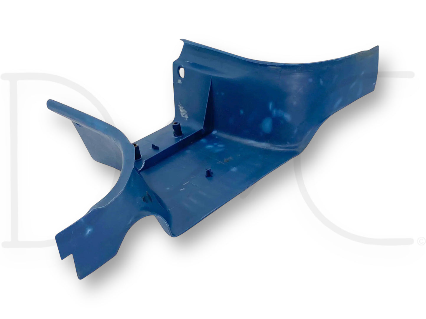 94-97 Ford F250 F350 LH Left Driver Lower B Pillar Trim Kick Panel Blue OE