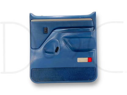 94-97 Ford F250 F350 RH Right Passenger Rear Door Panel Power Blue OE