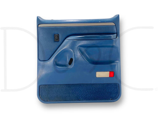 94-97 Ford F250 F350 RH Right Passenger Rear Door Panel Power Blue OE