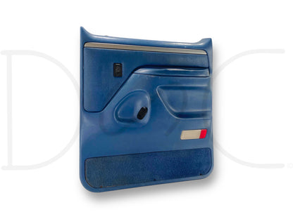 94-97 Ford F250 F350 RH Right Passenger Rear Door Panel Power Blue OE